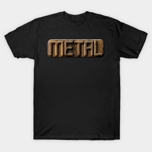 Metal Sticker T-Shirt